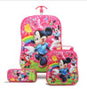 Children Anime Travel Trolley Case Kids Travel 3PCS/set Suitcase Boy Girl Creative Cartoon Pencil Box Children Christmas Gift