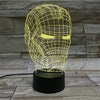 Man LED 3D Lamp Illusion Touch Night Light