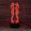 Man LED 3D Lamp Illusion Touch Night Light