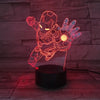 Man LED 3D Lamp Illusion Touch Night Light