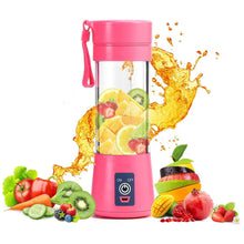 Portable Juicer Electric USB Rechargeable Smoothie Blender