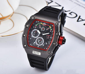2019 Hot Brand Luxury siliconce  dz Auto Date Week Display  Luminous Diver Watches  Stainless Steel Wrist Watch Male Clock