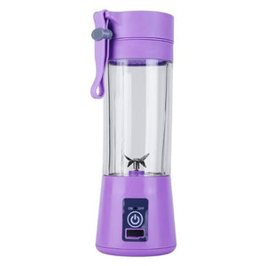 Rechargeable Blender Mixer 6 Blades Juicer Bottle
