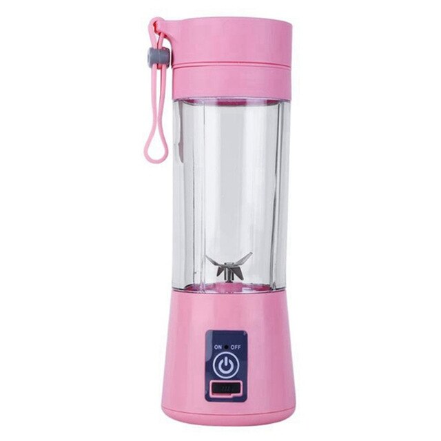 Rechargeable Blender Mixer 6 Blades Juicer Bottle