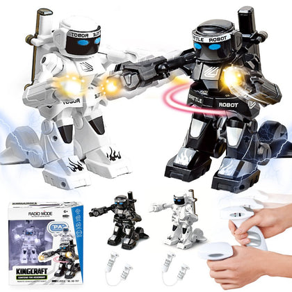 Boxing Vs. Robot Remote Control Fighting Intelligent Robot 2.4G Multiple Fighting Toys Parent-Child Interactive Toys