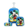 Children Anime Travel Trolley Case Kids Travel 3PCS/set Suitcase Boy Girl Creative Cartoon Pencil Box Children Christmas Gift