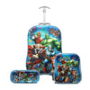 Children Anime Travel Trolley Case Kids Travel 3PCS/set Suitcase Boy Girl Creative Cartoon Pencil Box Children Christmas Gift