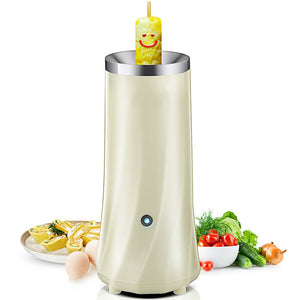 EU Plug 220V Electric Household DIYElectric Automatic Rising Egg Roll Maker Cooking Tool Egg Cup Omelette Master Sausage Machine