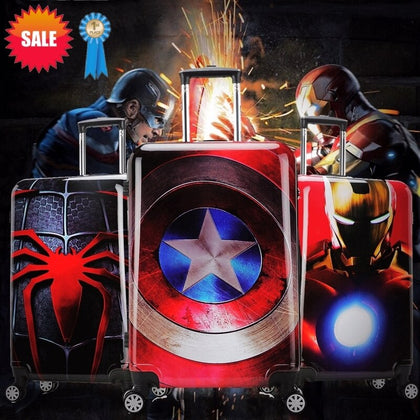 Luggage Bag 20" 24" Travel Suit Case Carry on Vintage Trolley for Women Men Spinner Wheel Travel Big Case