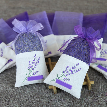 Eworld 1 Pack Of Natural Lavender Bud Dry Flower Fragrance Bag Fragrance Scented Fresh Wardrobe, Shoe Cabinet, Car Air Refresh