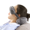 Soft Cotton U Shaped Travel Accessories Eyes hade Neck Rest