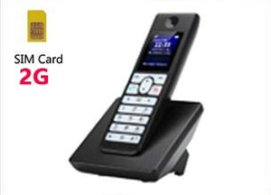 Multi-language GSM Cordless Support  2G 3G SIM Card Wireless Phone With SMS Backlight Colorful Screen Fixed Telephone For Home